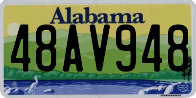 AL license plate 48AV948