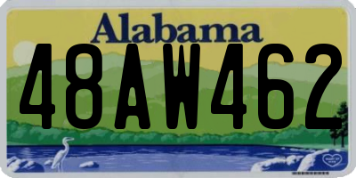 AL license plate 48AW462