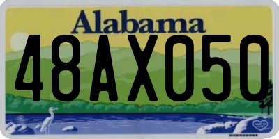 AL license plate 48AX050