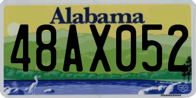 AL license plate 48AX052