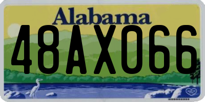 AL license plate 48AX066