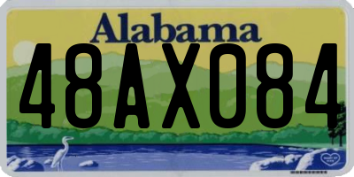 AL license plate 48AX084
