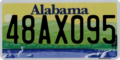 AL license plate 48AX095