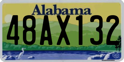 AL license plate 48AX132