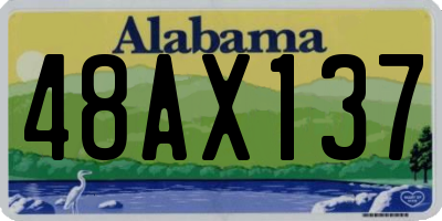AL license plate 48AX137