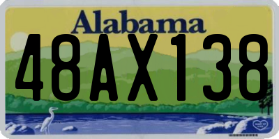 AL license plate 48AX138