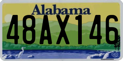 AL license plate 48AX146