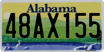 AL license plate 48AX155