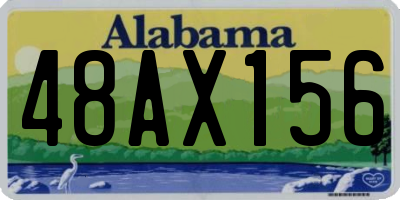 AL license plate 48AX156