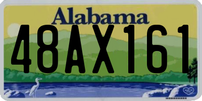 AL license plate 48AX161