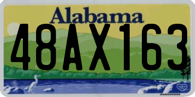 AL license plate 48AX163