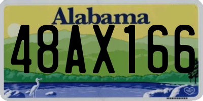 AL license plate 48AX166