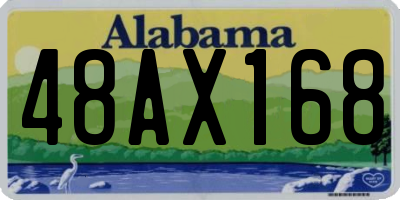AL license plate 48AX168