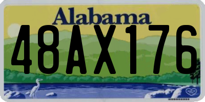 AL license plate 48AX176