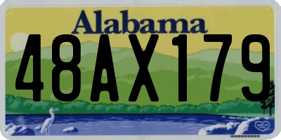 AL license plate 48AX179