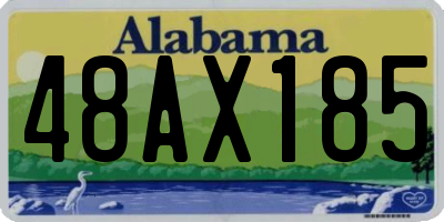 AL license plate 48AX185