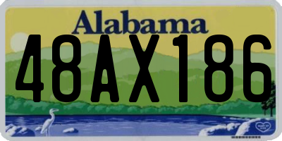 AL license plate 48AX186