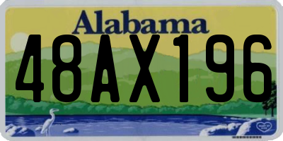 AL license plate 48AX196