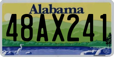 AL license plate 48AX241