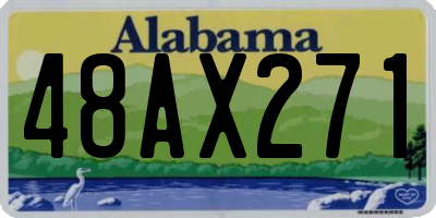 AL license plate 48AX271