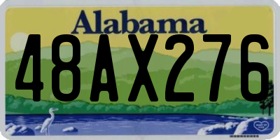 AL license plate 48AX276