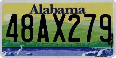 AL license plate 48AX279