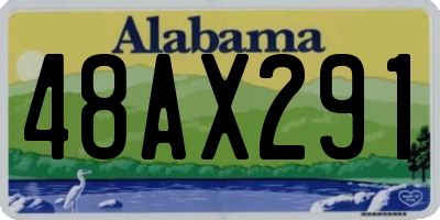 AL license plate 48AX291