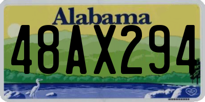 AL license plate 48AX294