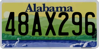 AL license plate 48AX296