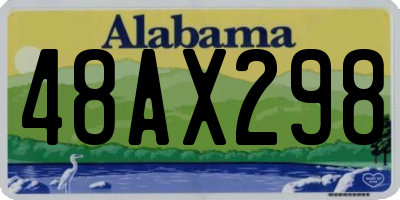 AL license plate 48AX298