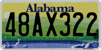 AL license plate 48AX322