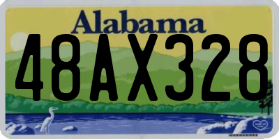 AL license plate 48AX328