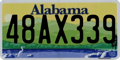 AL license plate 48AX339