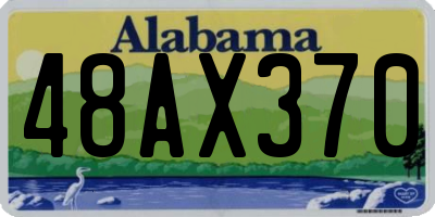 AL license plate 48AX370