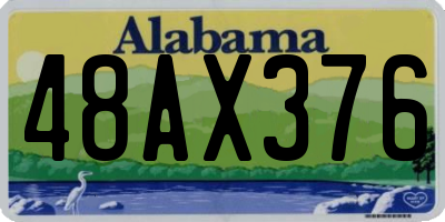 AL license plate 48AX376