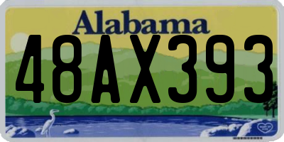 AL license plate 48AX393