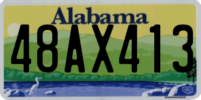 AL license plate 48AX413