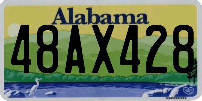AL license plate 48AX428