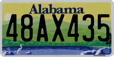 AL license plate 48AX435