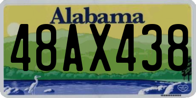 AL license plate 48AX438