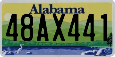 AL license plate 48AX441