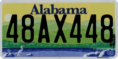 AL license plate 48AX448