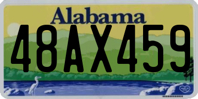 AL license plate 48AX459