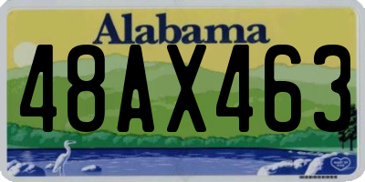 AL license plate 48AX463