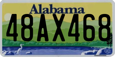 AL license plate 48AX468