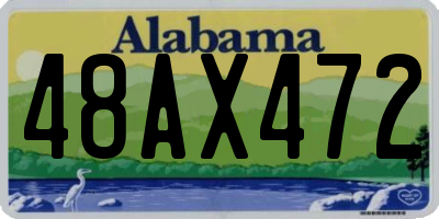 AL license plate 48AX472