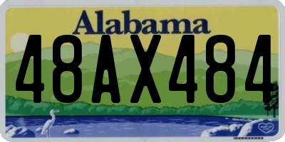 AL license plate 48AX484