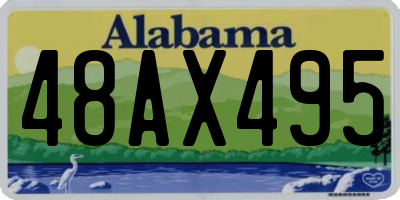 AL license plate 48AX495