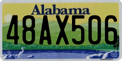 AL license plate 48AX506