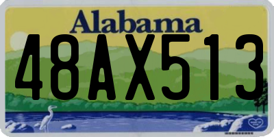 AL license plate 48AX513